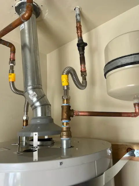 Water heater installation and plumbing repair in Davison
